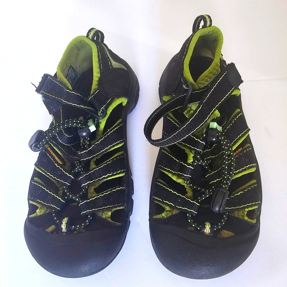 KEEN Kids Newport H2 Water Sandals 12 Athletic‎ Shoes Lime Green Sporty Water - Picture 5 of 7